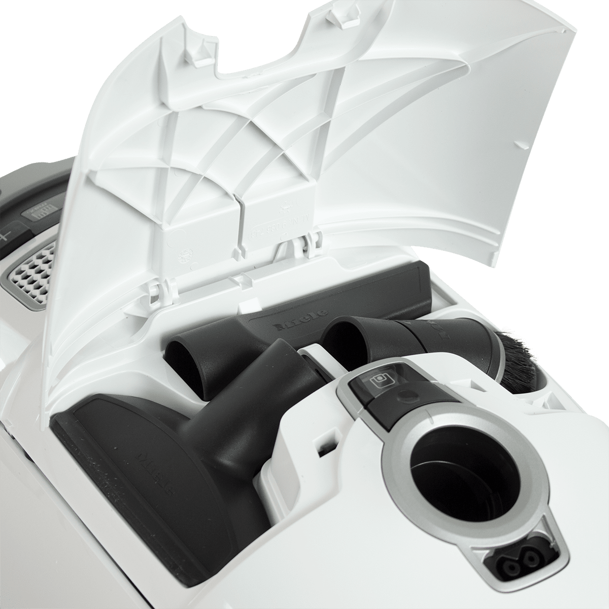 Miele Complete C3 Cat and Dog Vacuum Cleaner for Pet Hair - onboard storage for accessories