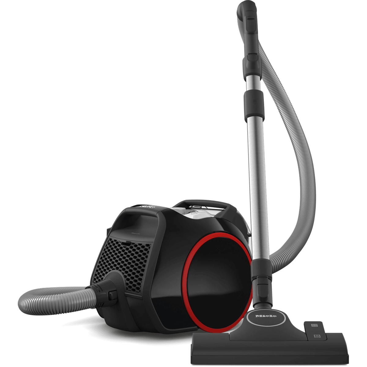 Miele CX1 Boost Pure Suction Bagless Canister Vacuum Obsidian Black - Main