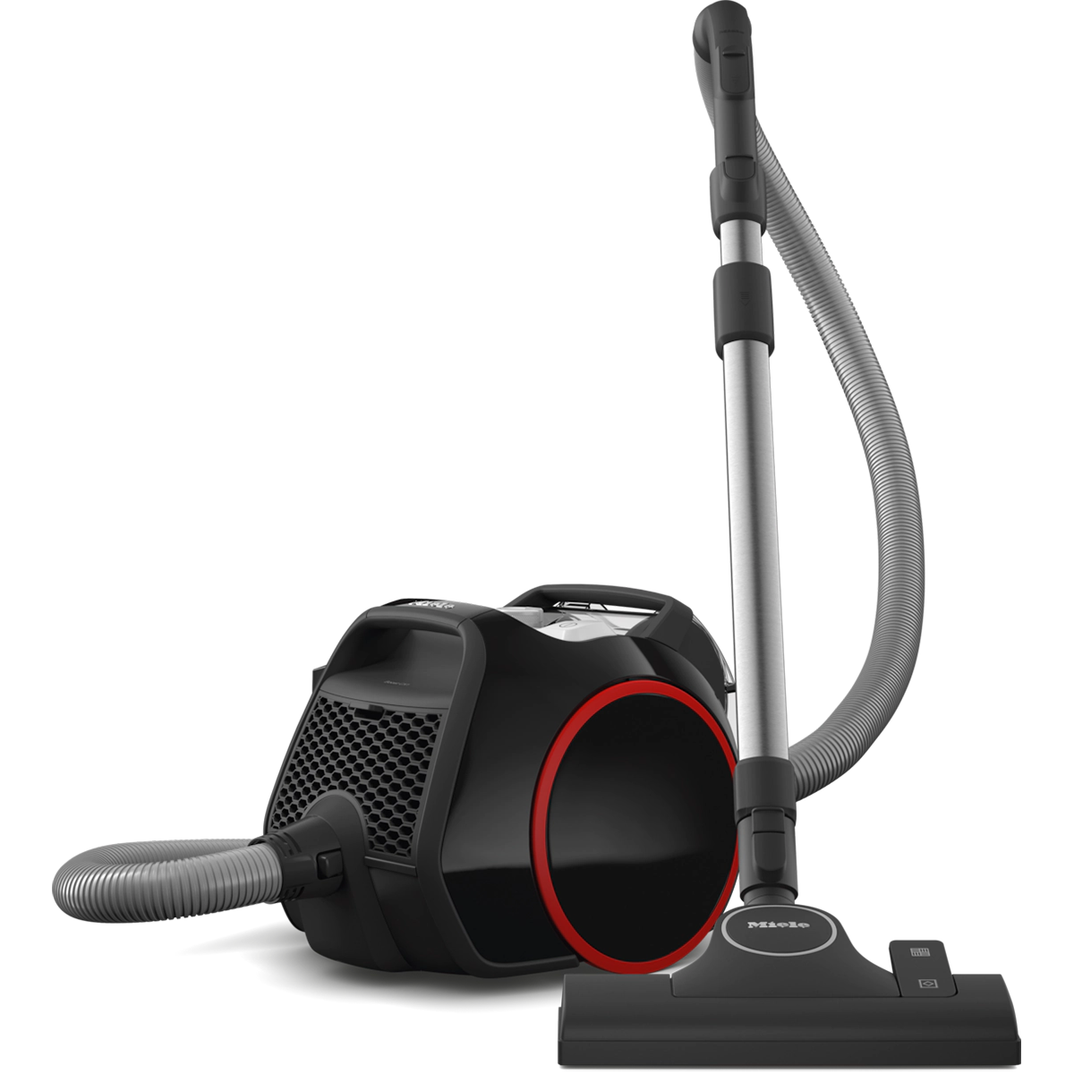 Miele CX1 Boost Pure Suction Bagless Canister Vacuum Obsidian Black - Main