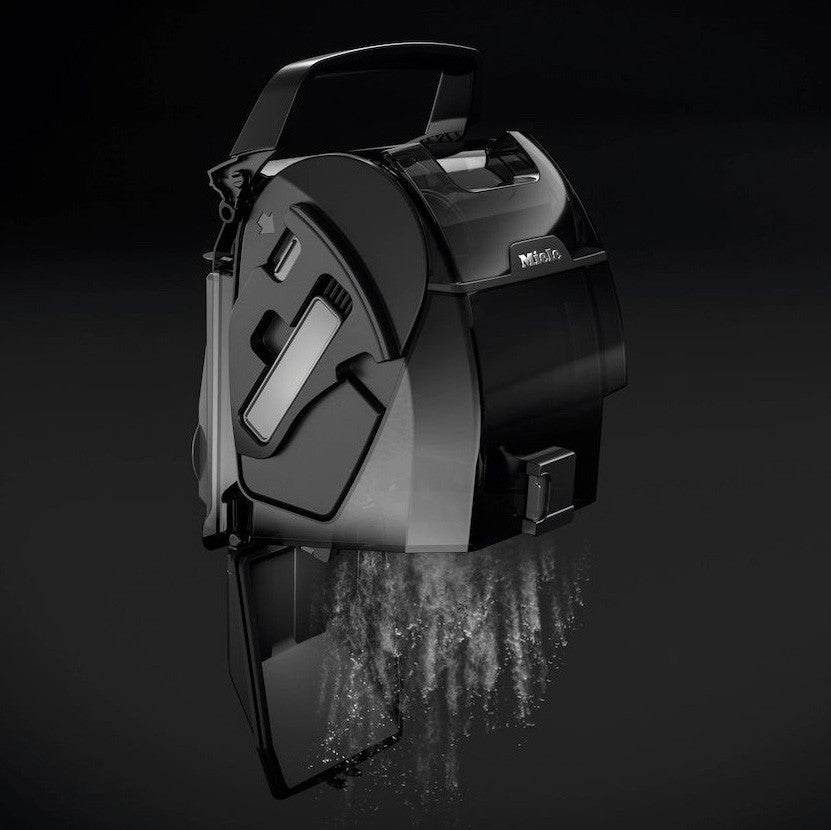 Miele CX1 Boost Bagless Canister Vacuum - Black Emptying Dust Bin