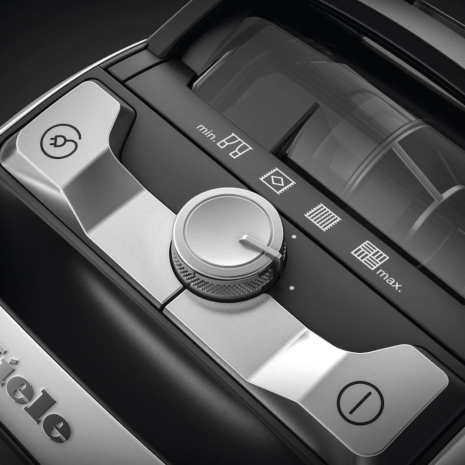 Miele CX1 Boost Parquet Bagless Canister Vacuum - Controls