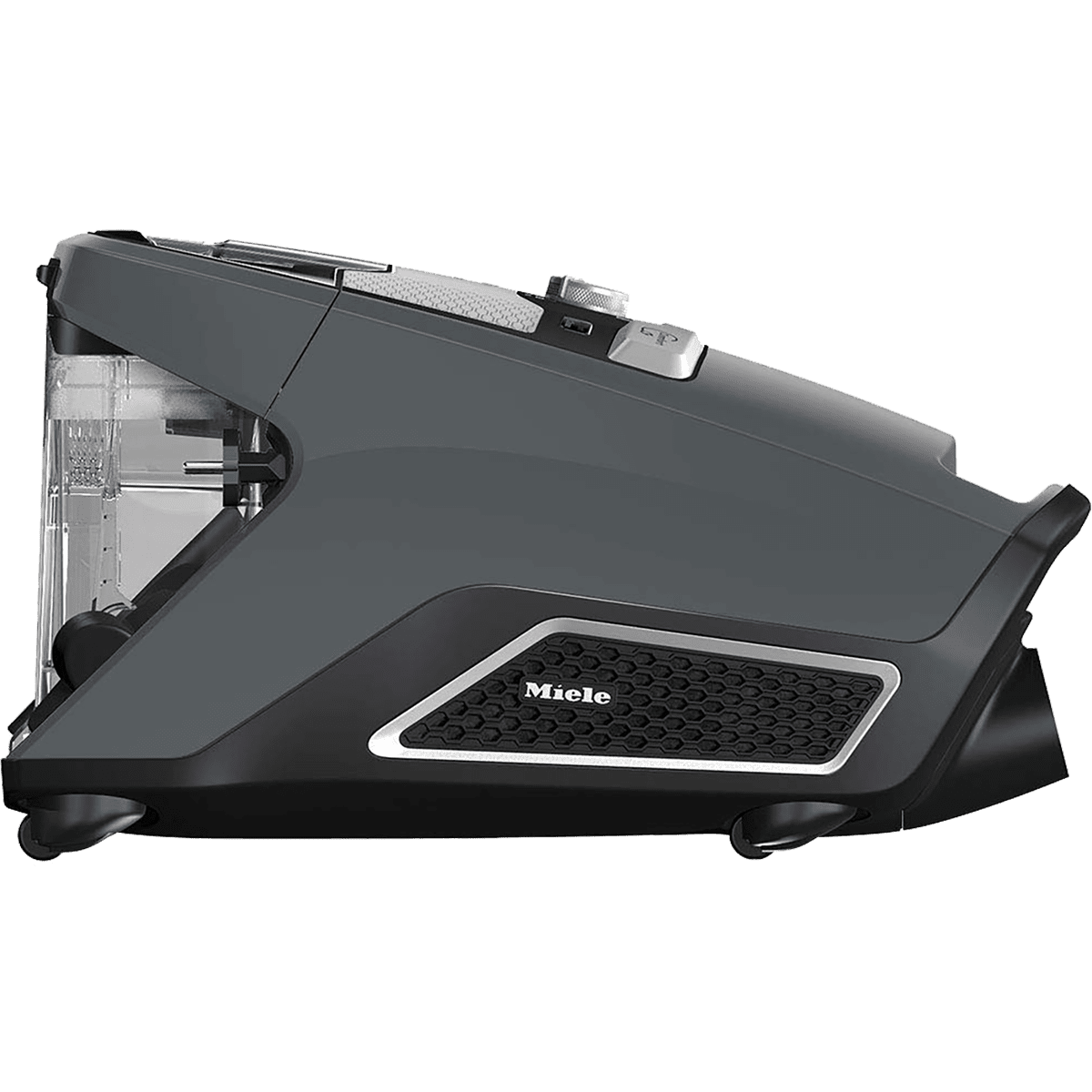 Miele Refurbished Blizzard CX1 Pure Suction Bagless Canister Vacuum - Side View