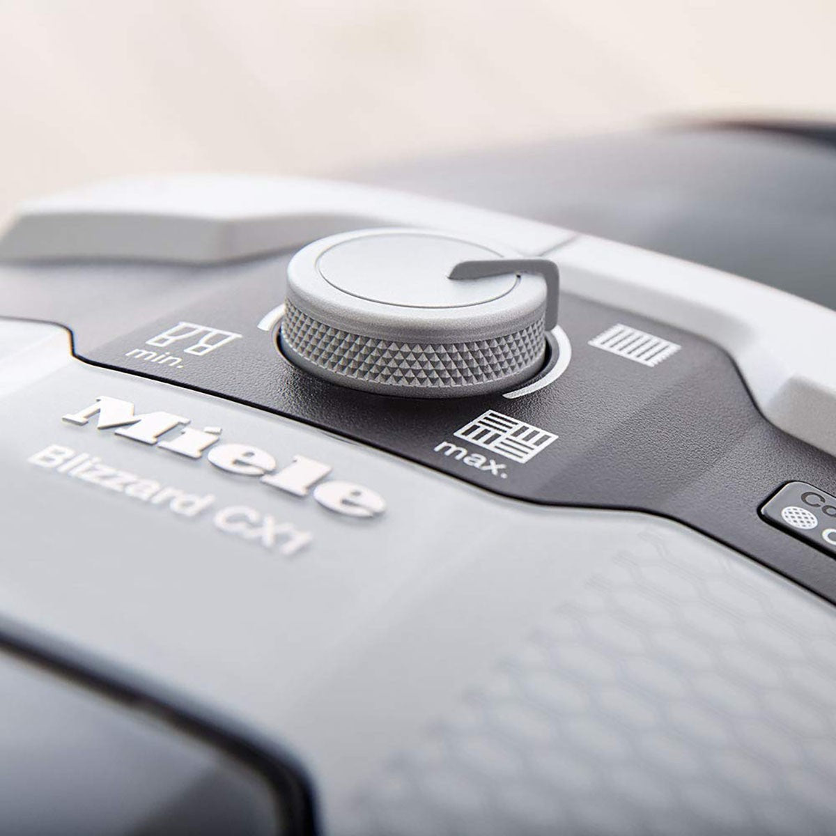 Miele Blizzard CX1 Pure Suction Bagless Canister Vacuum - Suction Control