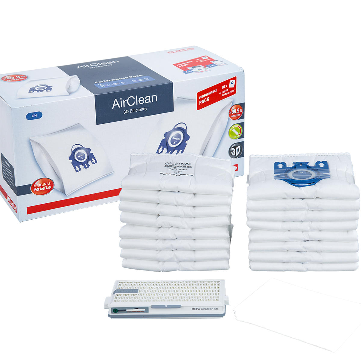 Miele GN Performance Pack + HA50 HEPA Filter