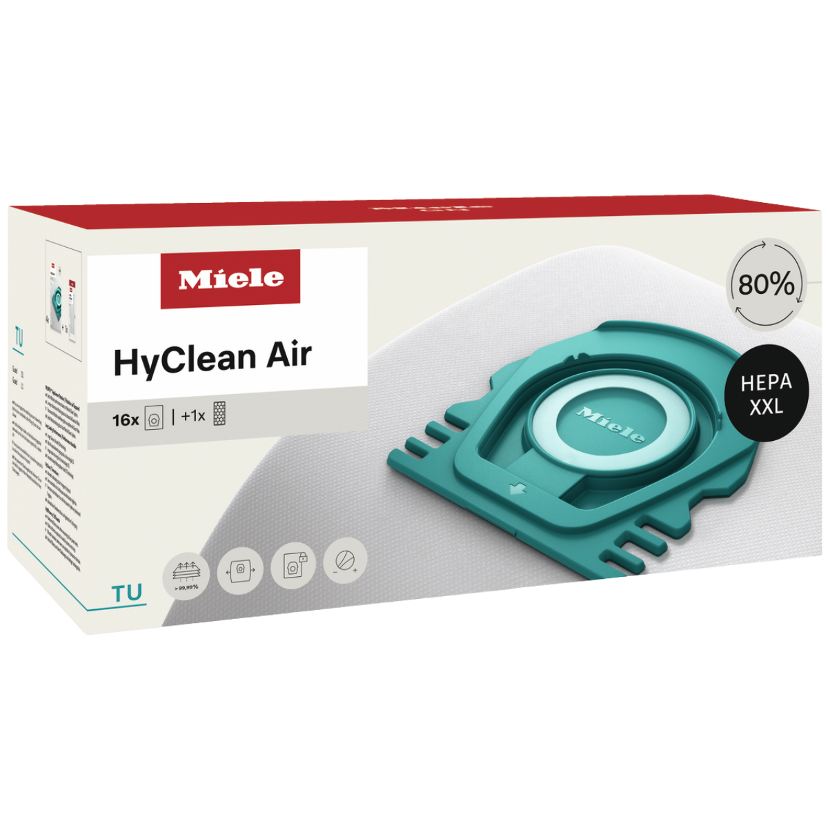 Miele HyClean TU Performance Pack w/ HA50 16 Pack - Main