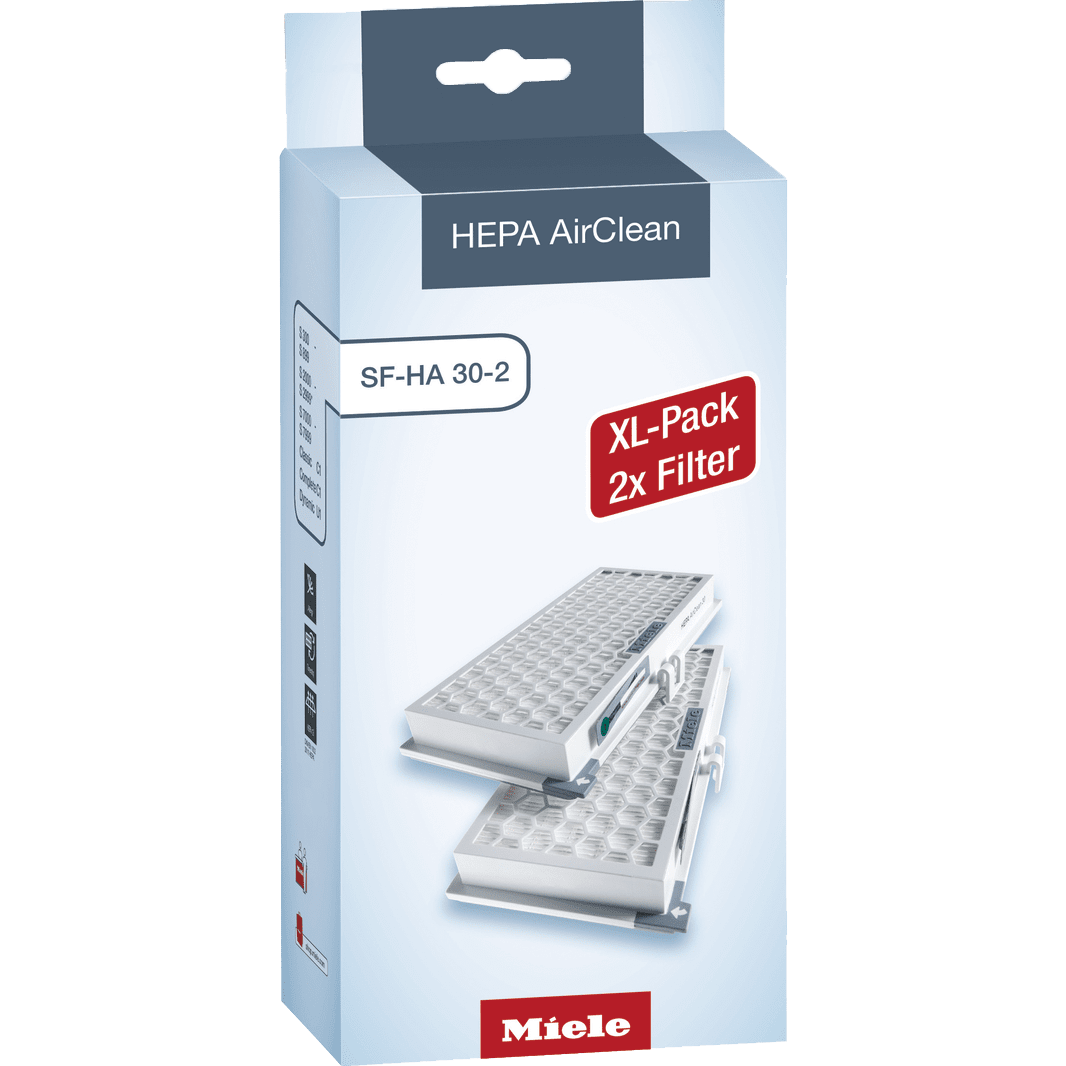 Miele SF-HA30 HEPA AirClean Filter 2-Pack
