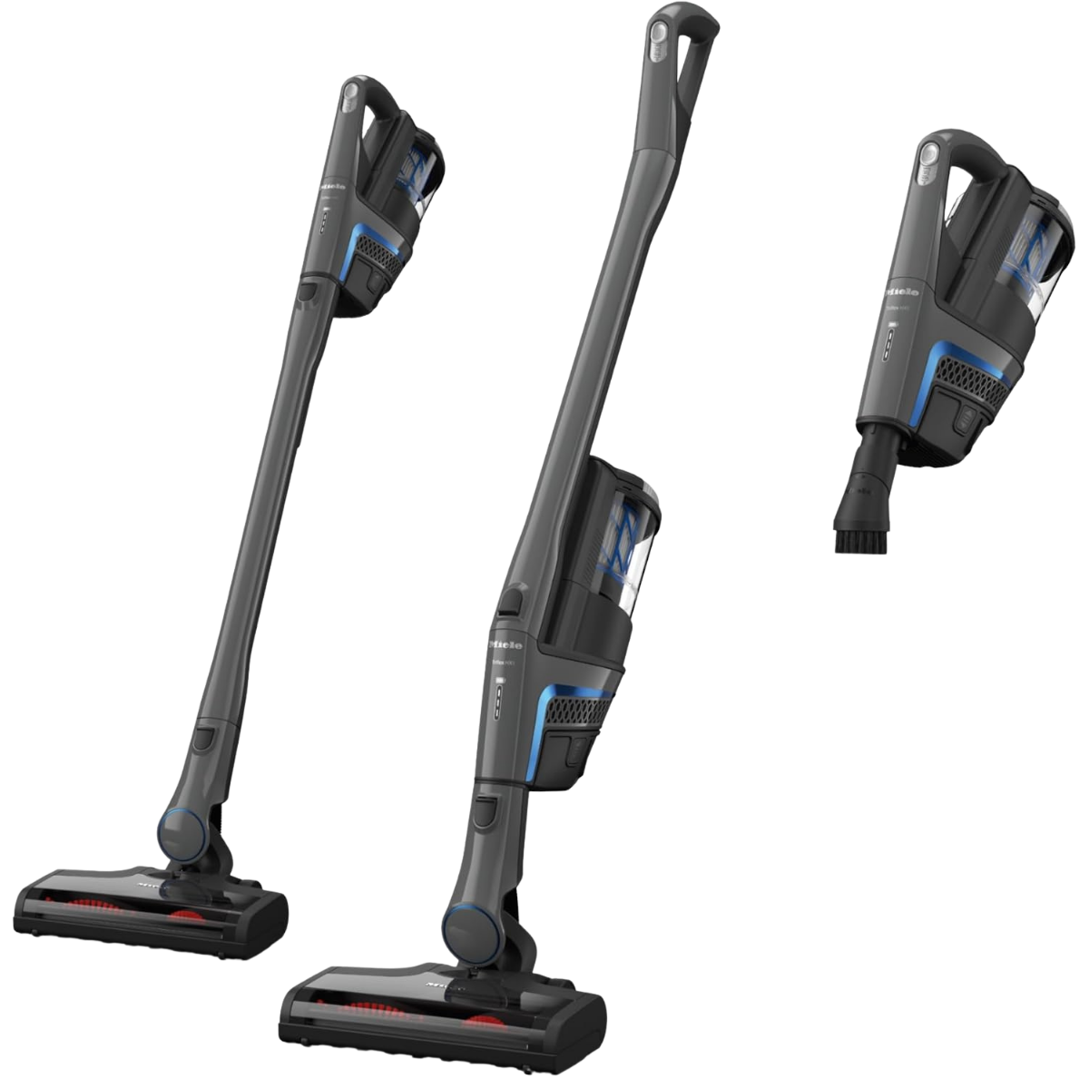 Miele TriFlex HX1 Facelift Cordless Stick Vacuum Graphite Grey - Set