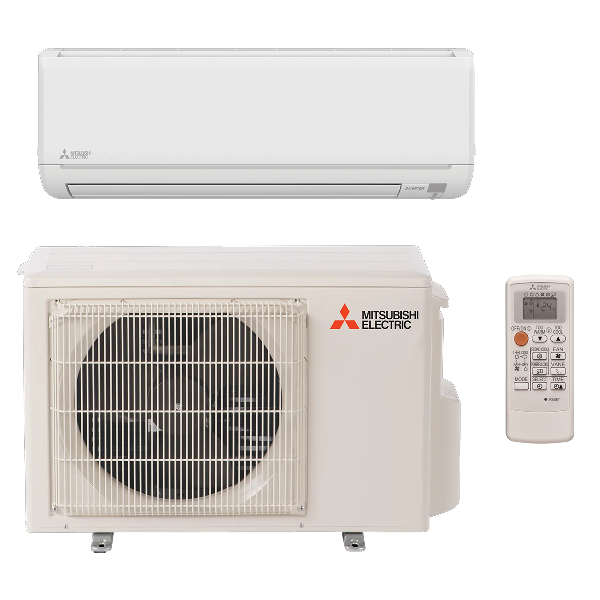 Mitsubishi 18 SEER2 9,000 BTU WR Series Mini Split w/Heat Pump - Main