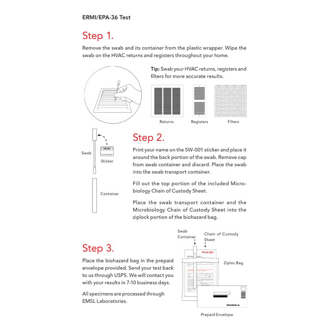 Mold Test Company DIY EPA-36 Mold Contaminants Test Kit - Infographic 3