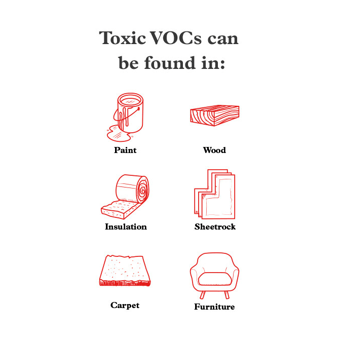 Mold Test Company DIY VOC Test Kit - Infographic 1