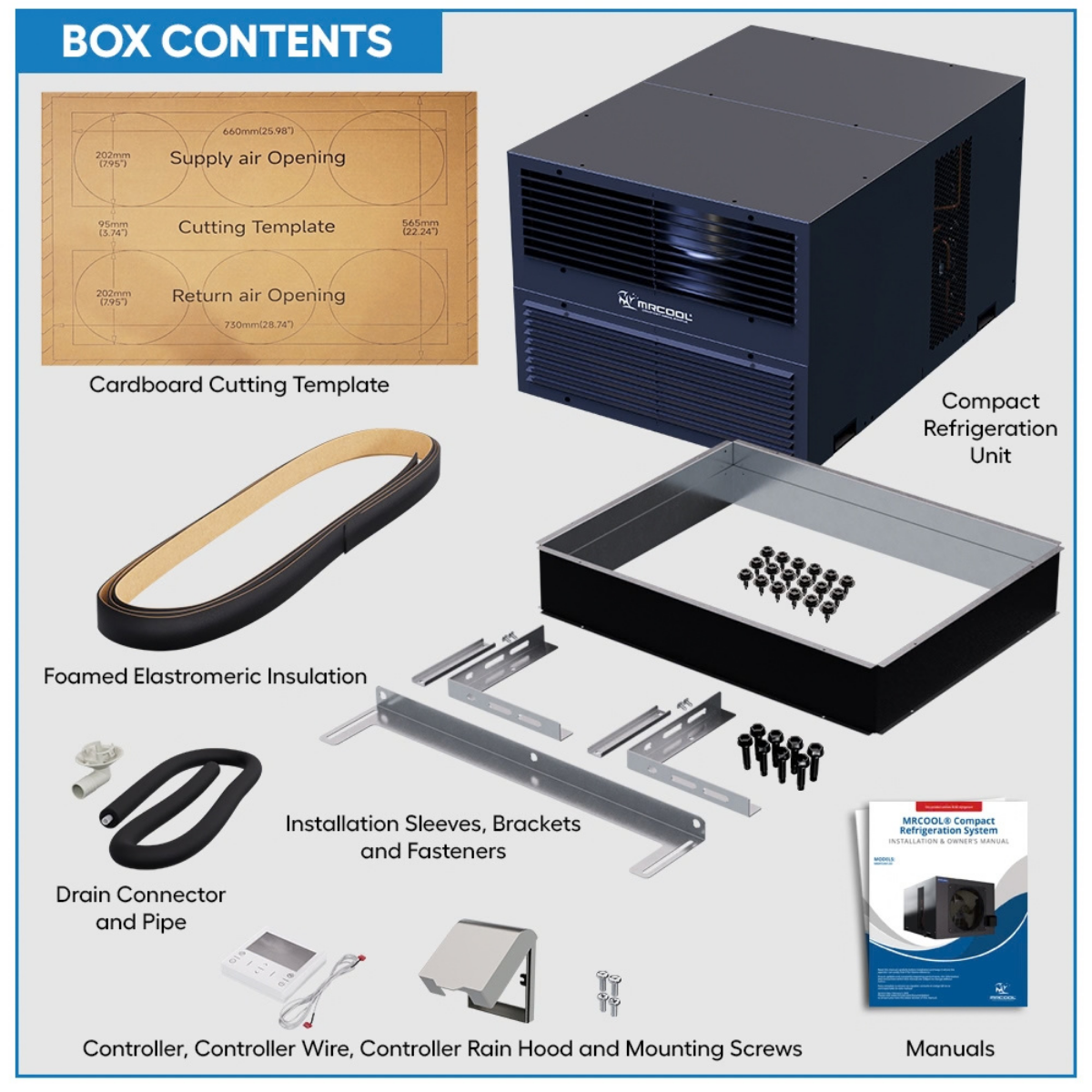 MRCOOL 12,000 BTU Compact Refrigeration System - Infographic 5