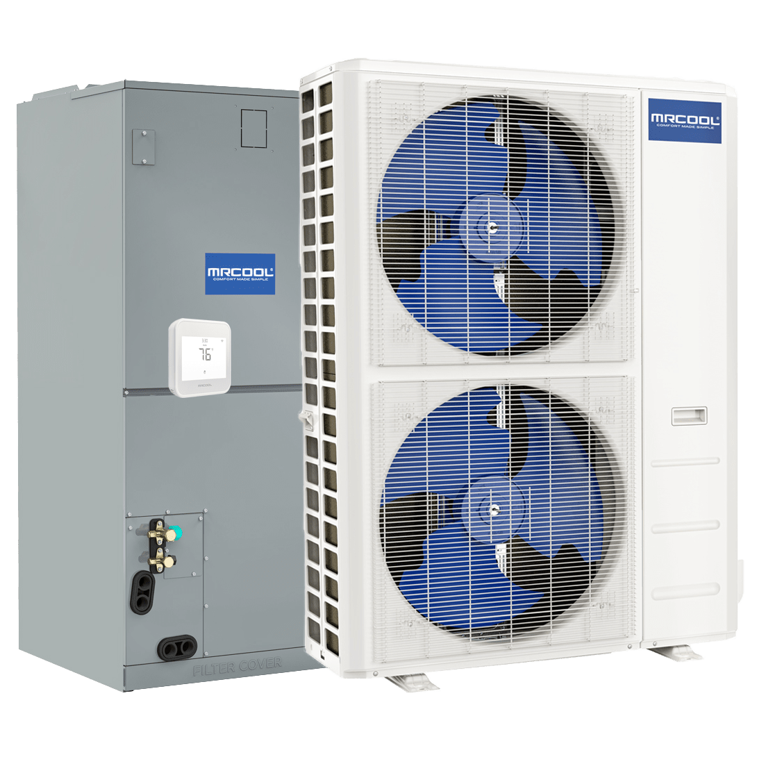 MRCOOL 60,000 BTU 5 Ton Hyper Heat Central Ducted Heat Pump Split System w/out Line Set - Main