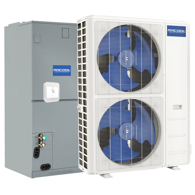 MRCOOL 60,000 BTU 5 Ton Hyper Heat Central Ducted Heat Pump Split System w/out Line Set - Main