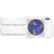 MRCOOL DIY 5th Gen 18,000 BTU Dual Zone Mini Split 6k + 12k - Main