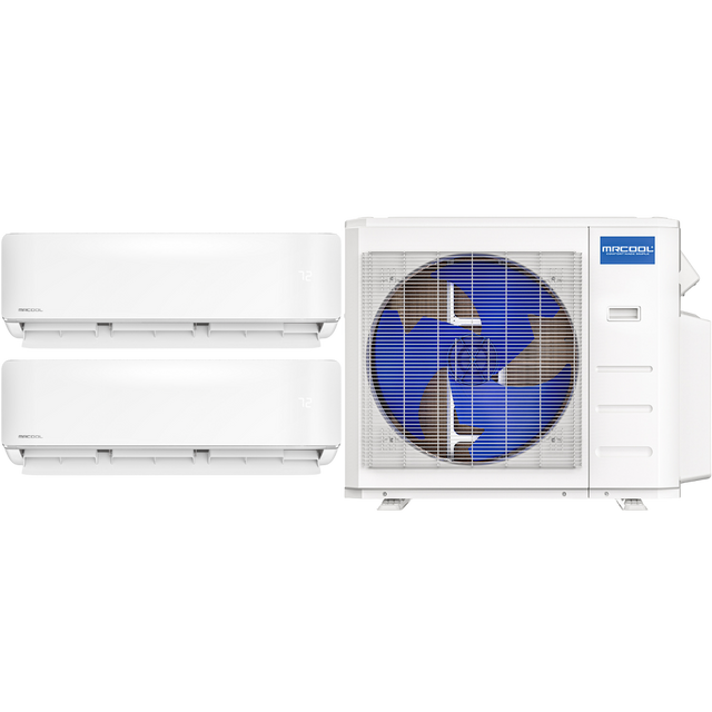 MRCOOL DIY 5th Gen 18,000 BTU Dual Zone Mini Split 6k + 12k - Main