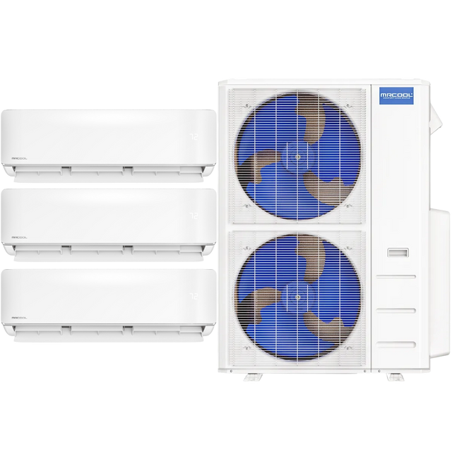 MRCOOL DIY 5th Gen 48,000 BTU Tri-Zone Mini Split 12k + 12k + 24k - Main
