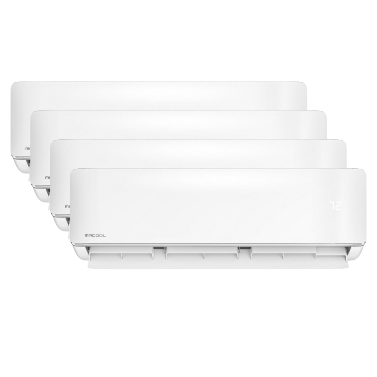 Mrcool Diy 5Th Gen Multi Zone Mini Split Air Handler Front4Units