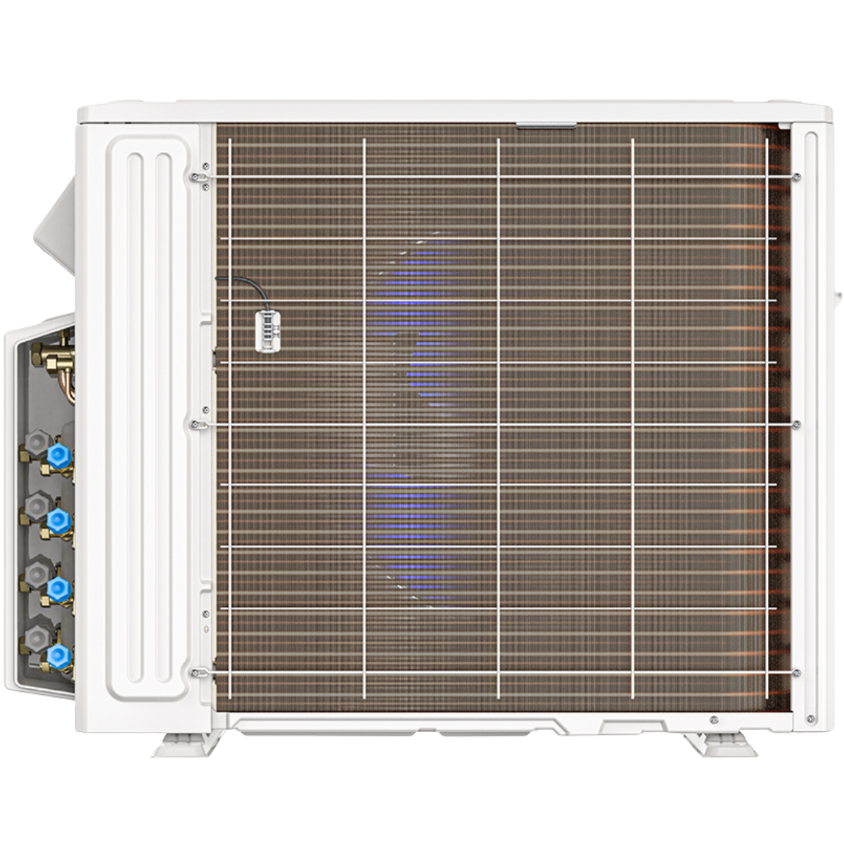 MRCOOL DIY 5th Gen Dual Zone Mini Split Condenser - Back
