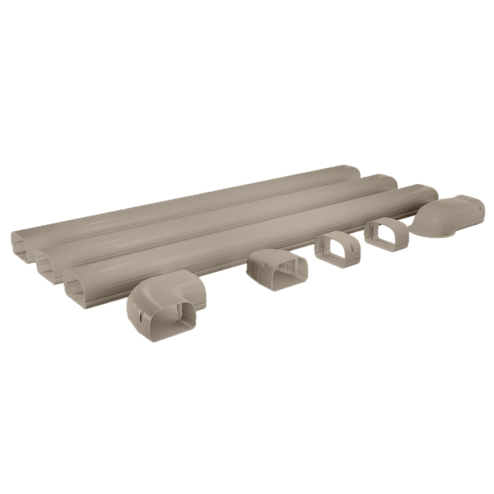 Mr Cool Line Set Covers - Tan