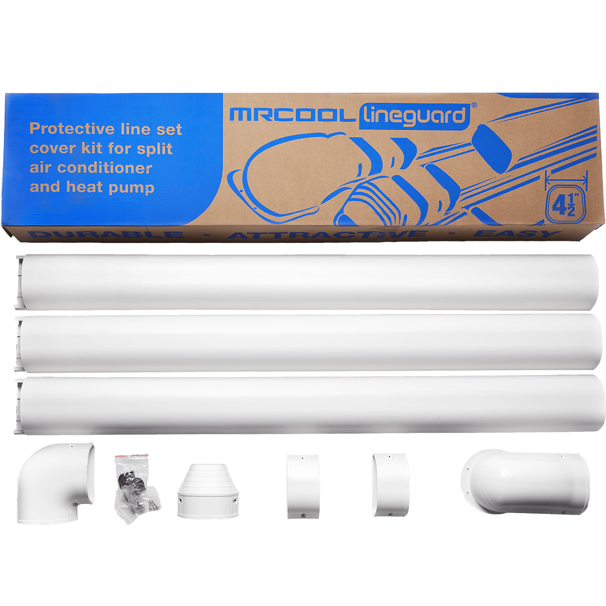 MRCOOL Lineguard Complete Wall Duct Kit
