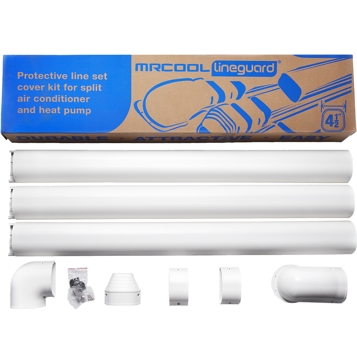 MRCOOL Lineguard Complete Wall Duct Kit
