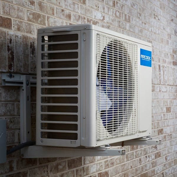 MRCOOL Condenser Wall Mounting Kit for 9k-18K Mini Splits M176 - on Wall