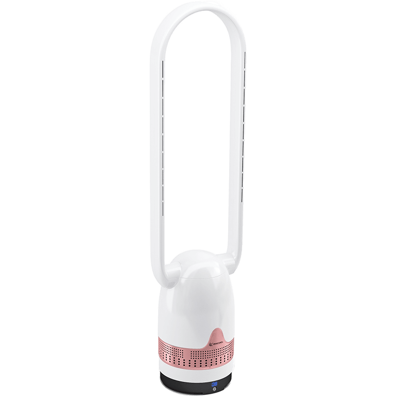 MRCOOL MRBREEZE Bladeless Oval Fan and Air Purifier - Copper