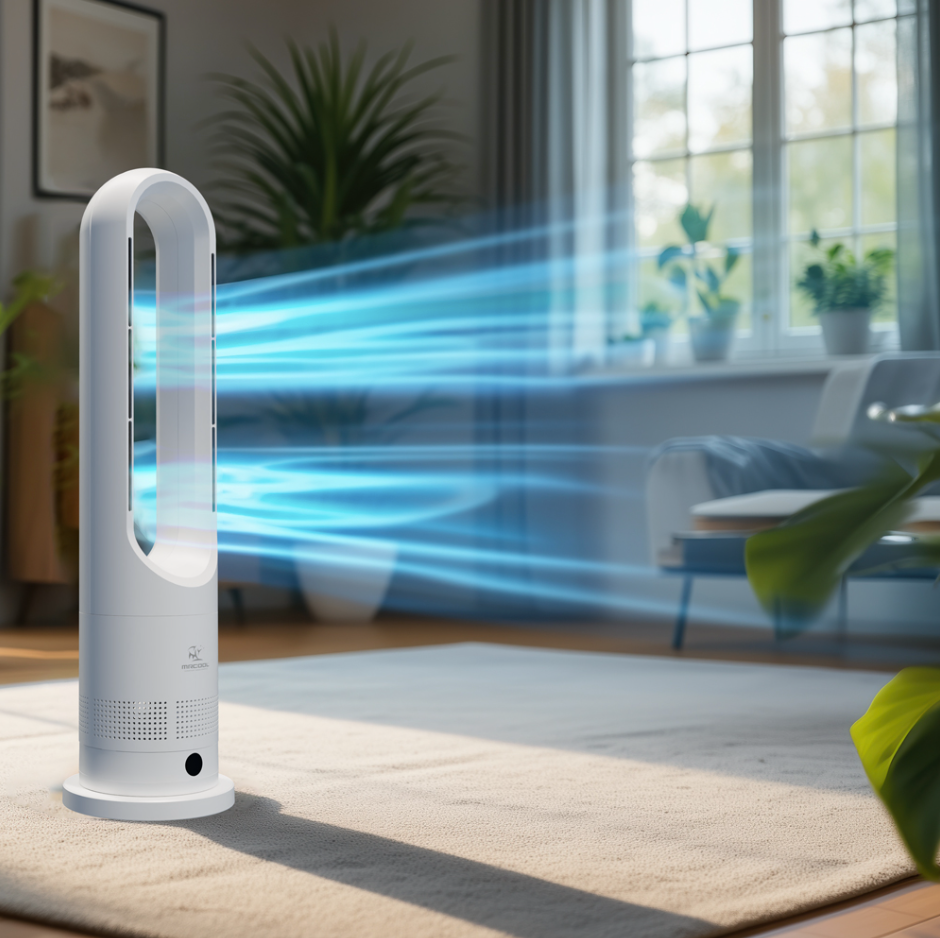 Mrcool Mrbreeze Hot Cold Fan Lifestyle