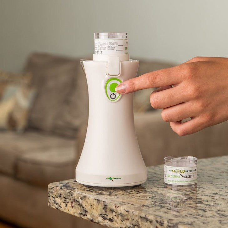 My Mold Detective Mold Test Pump Kit - in Use