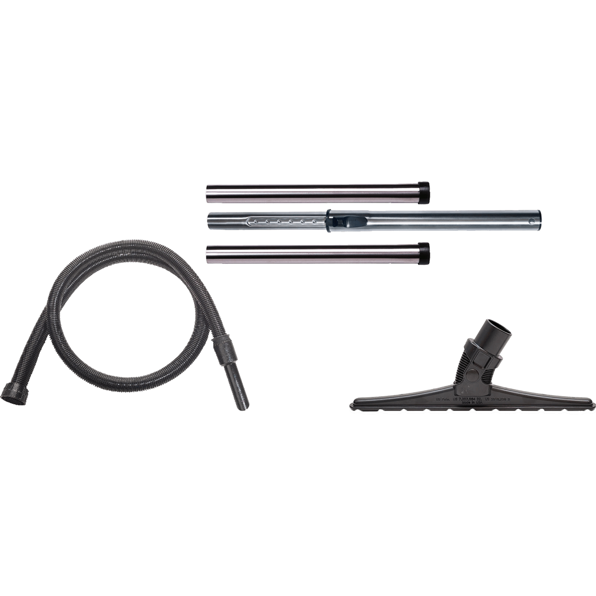 NaceCare NBV240 Commercial Backpack Vacuum - AST6 Carpet Productivity Kit