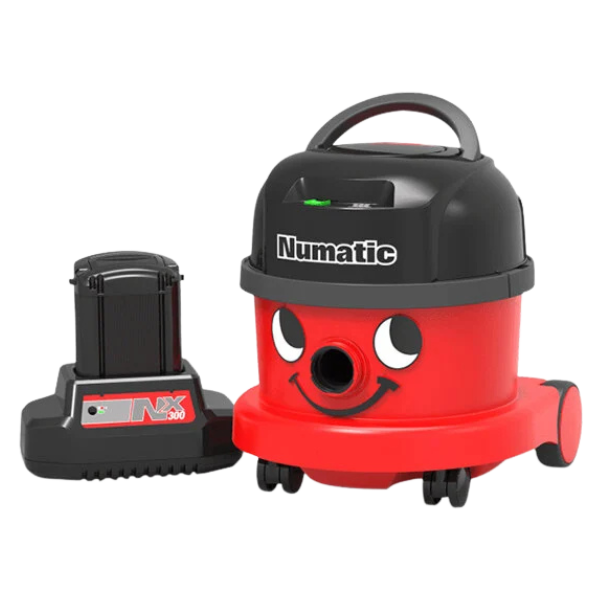 NaceCare Latitude NBV 240NX Commercial Canister Vacuum Battery Power Brush Kit - w/ Battery