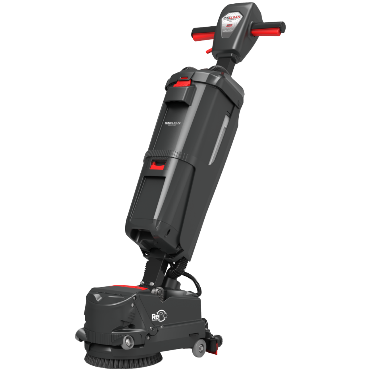 NaceCare NCC220NX Ultra-Compact Battery Floor Scrubber - Angle 2