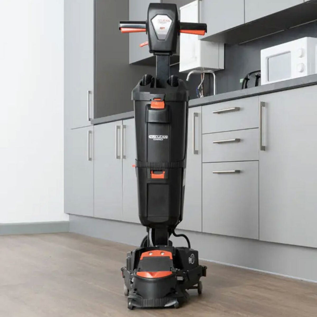 NaceCare NCC220NX Ultra-Compact Battery Floor Scrubber - Lifestyle 1