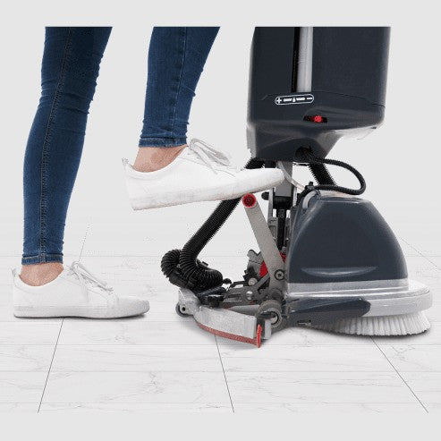 NaceCare Ultra-Compact Battery Operated Floor Scrubber - lifestyle 2