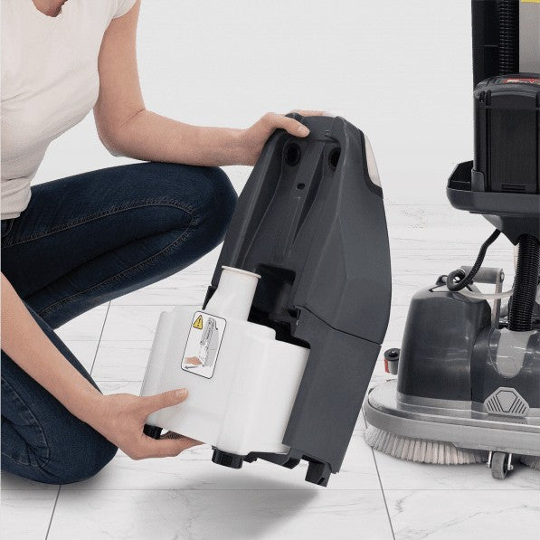 NaceCare Ultra-Compact Battery Operated Floor Scrubber - lifestyle 3