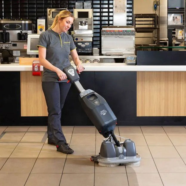 NaceCare Ultra-Compact Battery Operated Floor Scrubber - lifestyle 6