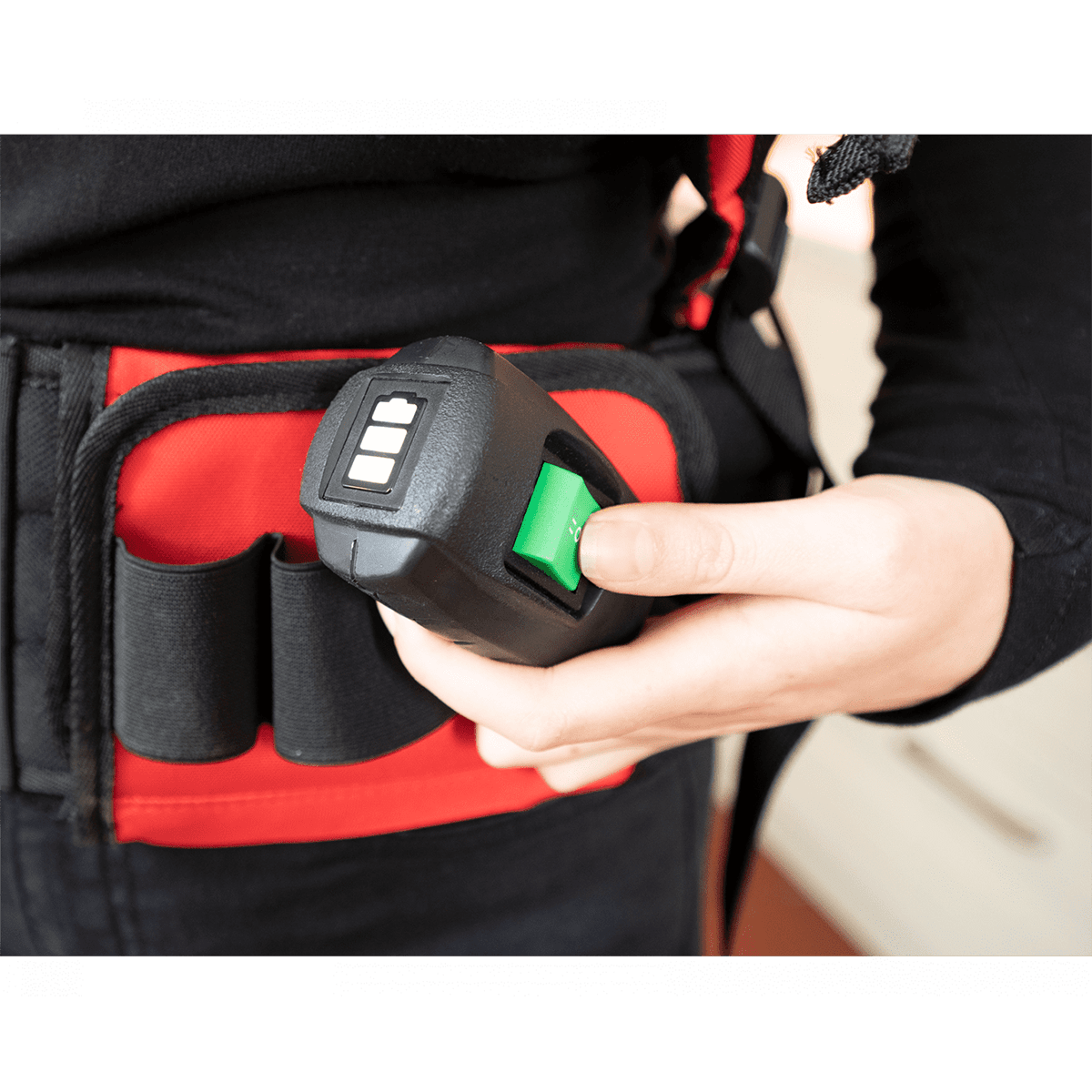 NaceCare RBV150NXH Battery Powered HEPA Backpack Vacuum - Hand Control