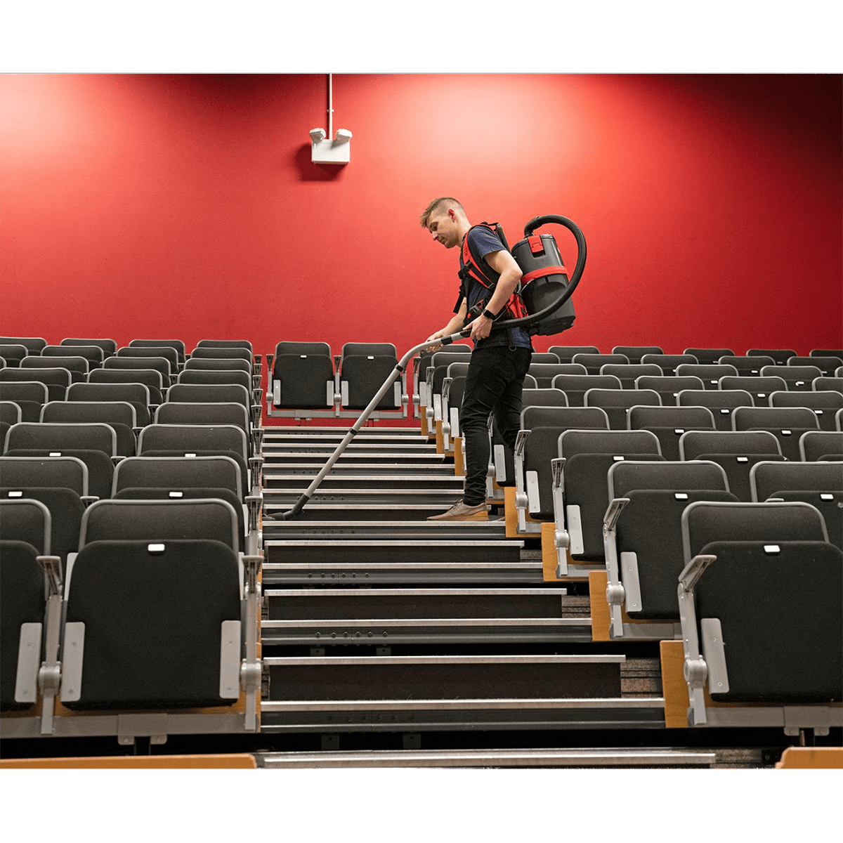 NaceCare RBV150NXH Battery Powered HEPA Backpack Vacuum - Lifestyle 5