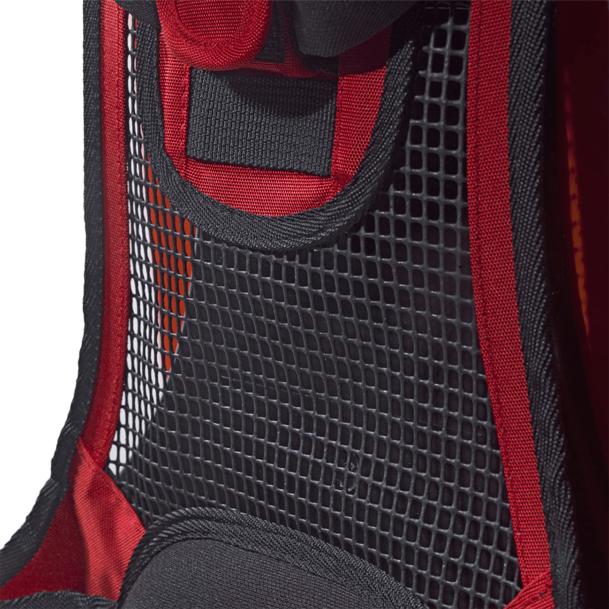 NaceCare RSV150H Electric HEPA Backpack Vacuum - Red Mesh