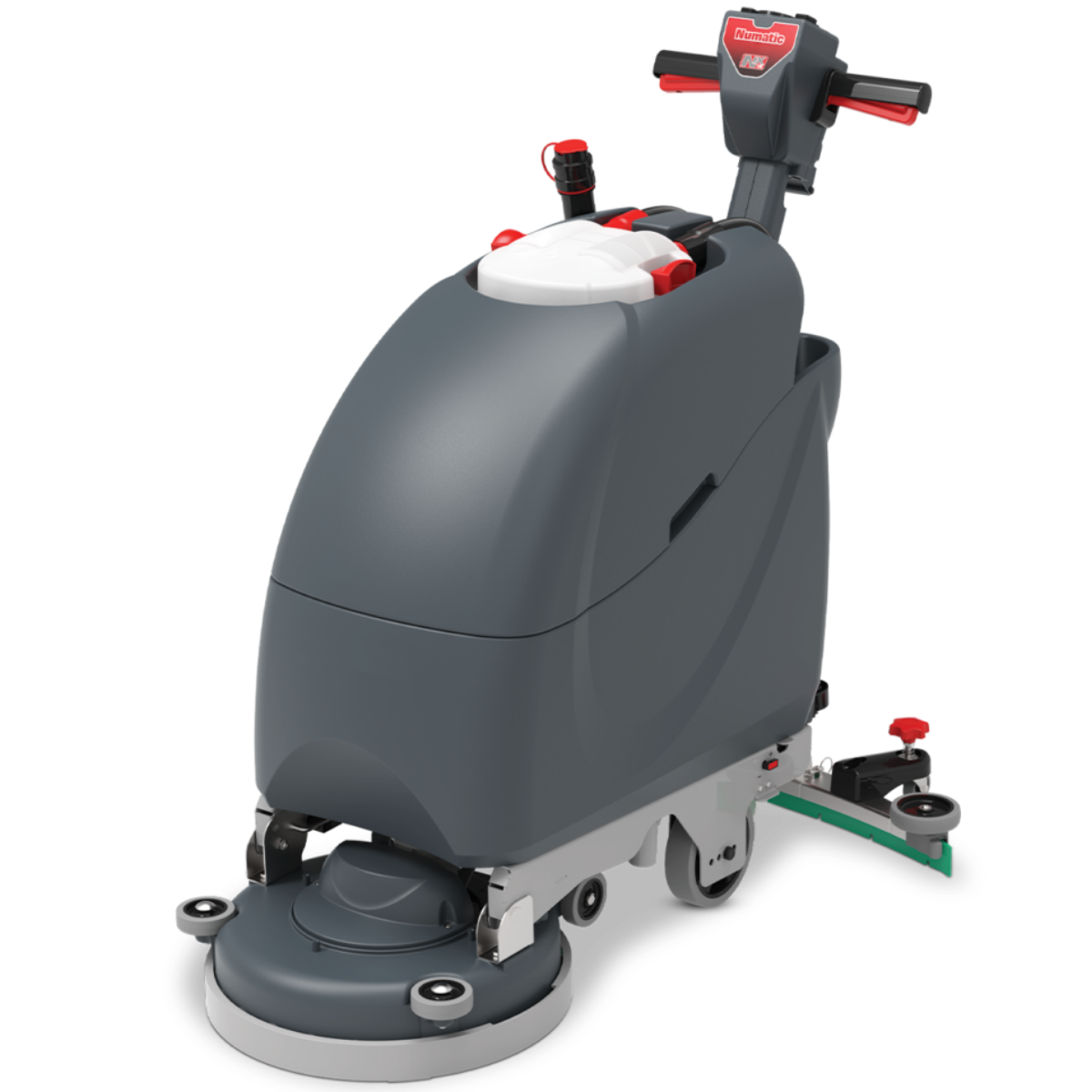 NaceCare TBL 1120 20" Battery Walk Behind Floor Scrubber - Angle 1