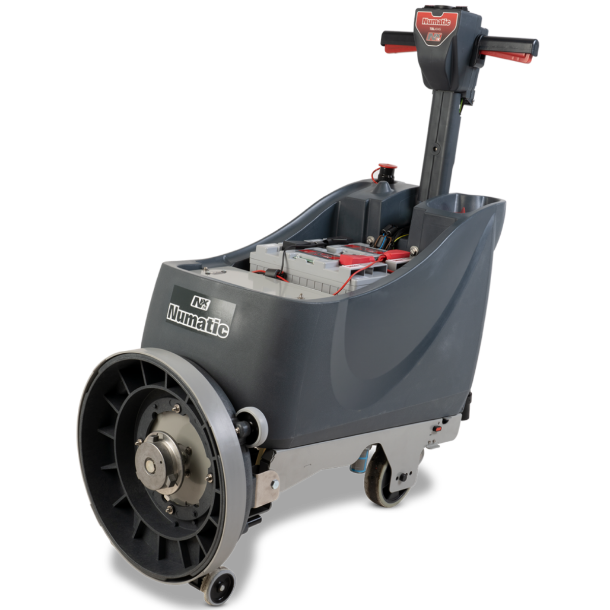NaceCare TBL 1120 20" Battery Walk Behind Floor Scrubber - Lid Open