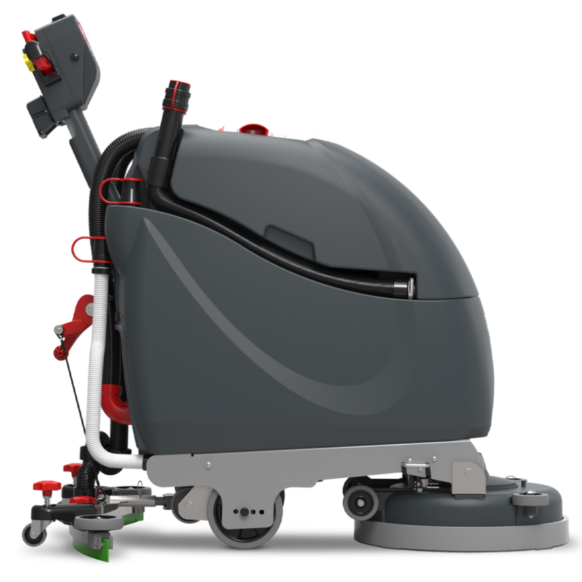 NaceCare TBL 1120 20" Battery Walk Behind Floor Scrubber - Side