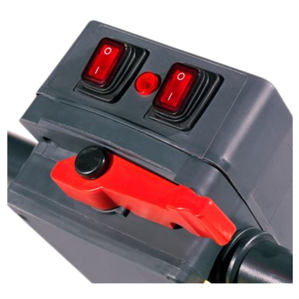 NaceCare TT 1120 20" Walk Behind Electric Floor Scrubber w/ Pad Driver - Controls