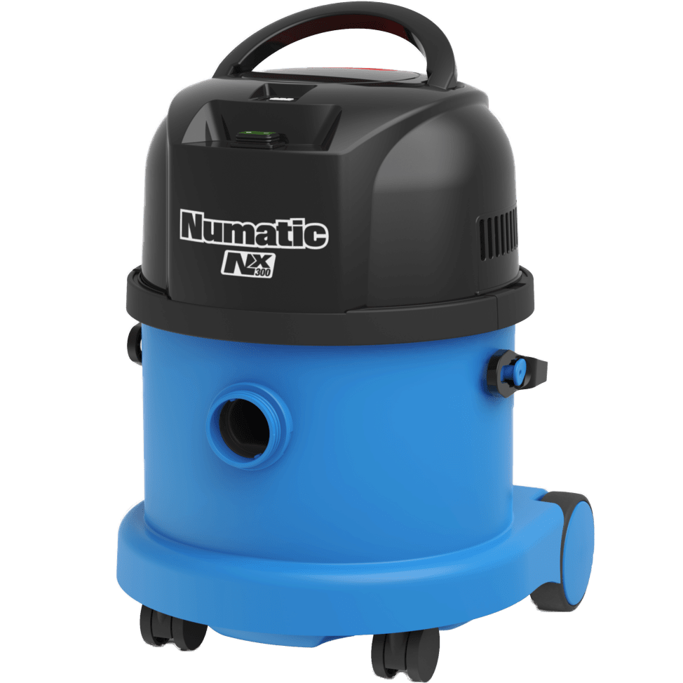 NaceCare WVB 370NX Wet/Dry Battery Vacuum - angle