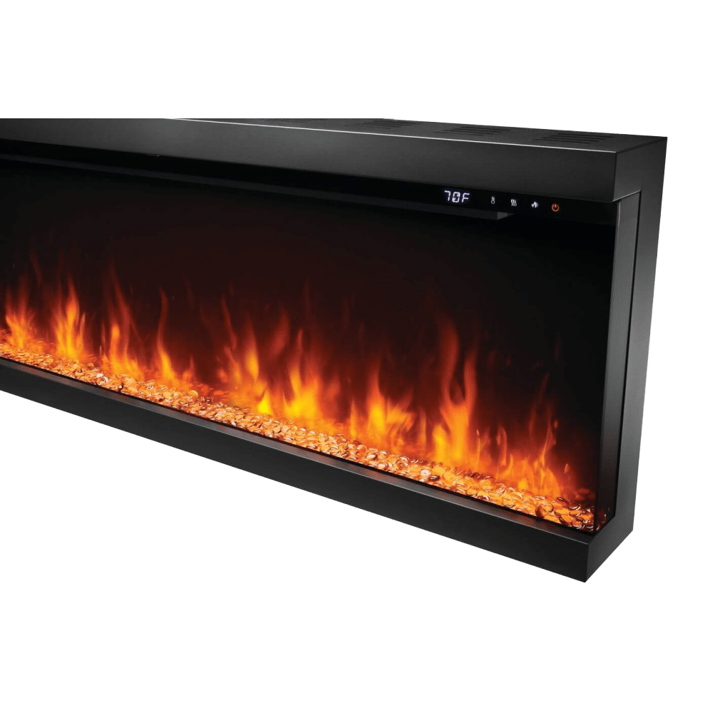 Napoleon Astound FlexMount Electric Fireplace - Clear Glass