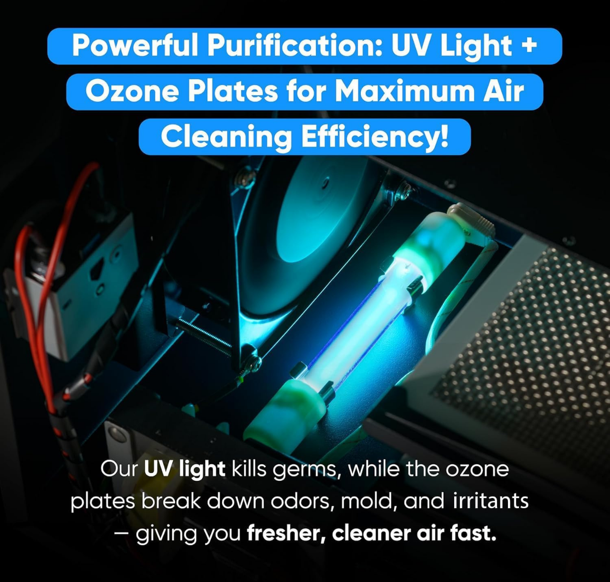 New Comfort O3-700 3,000 mg/hr 4,000 sq.ft Commercial PLCOZKMA500 Ozone Generator - Infographic 2