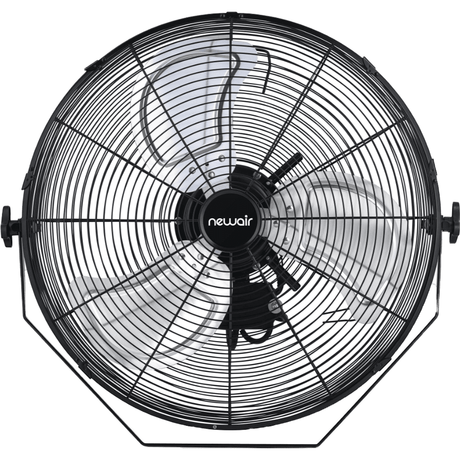 NewAir Outdoor Rated High Velocity 3-Speed Fan - 18-In. Wall Mount - Main