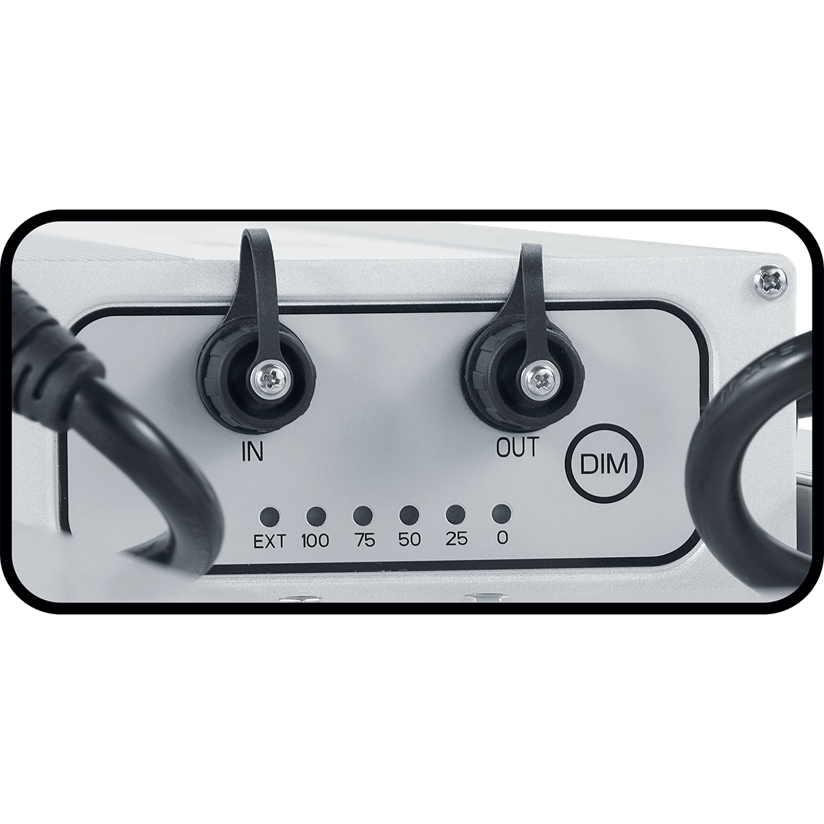 NextLight Core Pro LED Grow Light -  Back of Controls