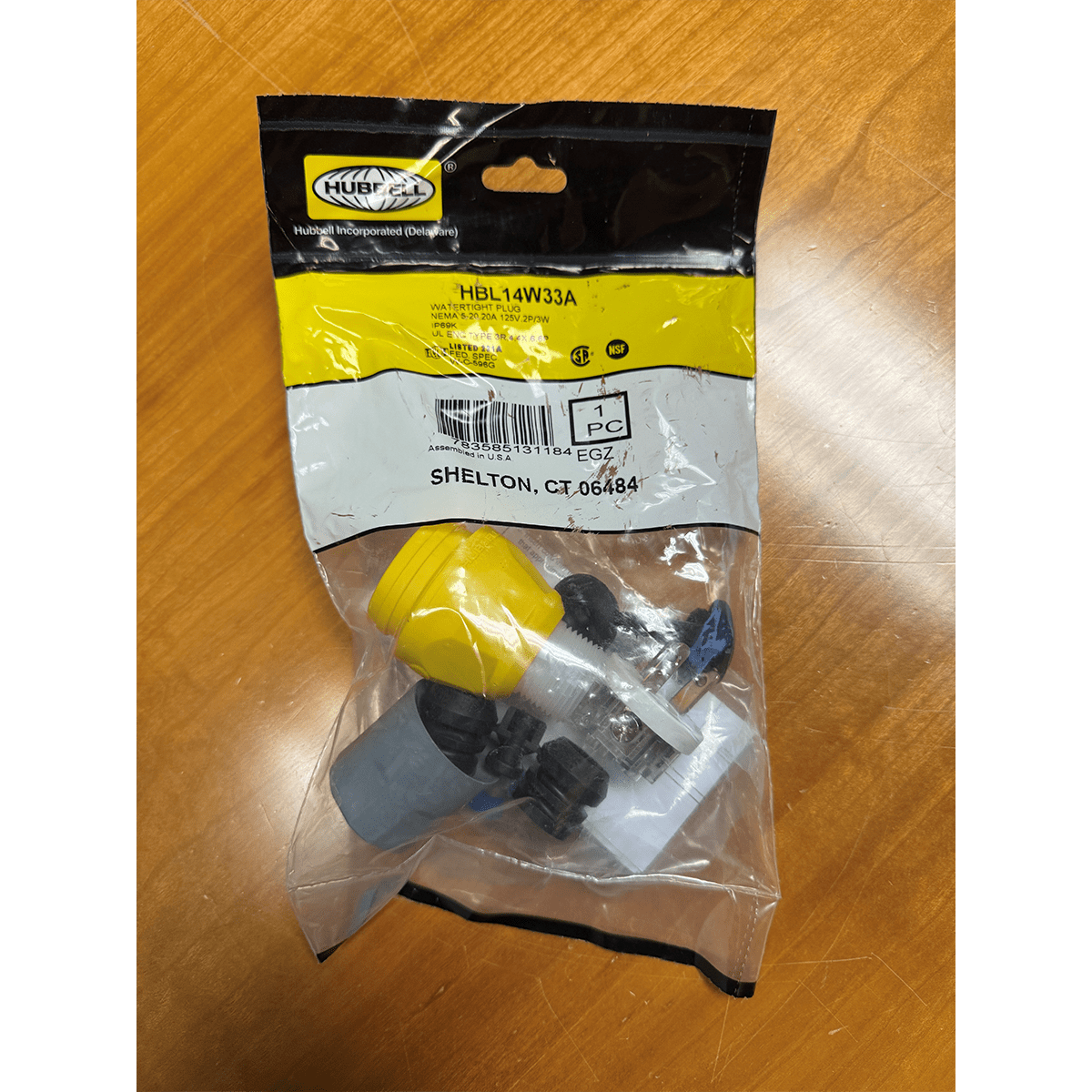 Nilfisk 20A5-12P 125VAC 2 Pole 3 Wire Cord - Pack