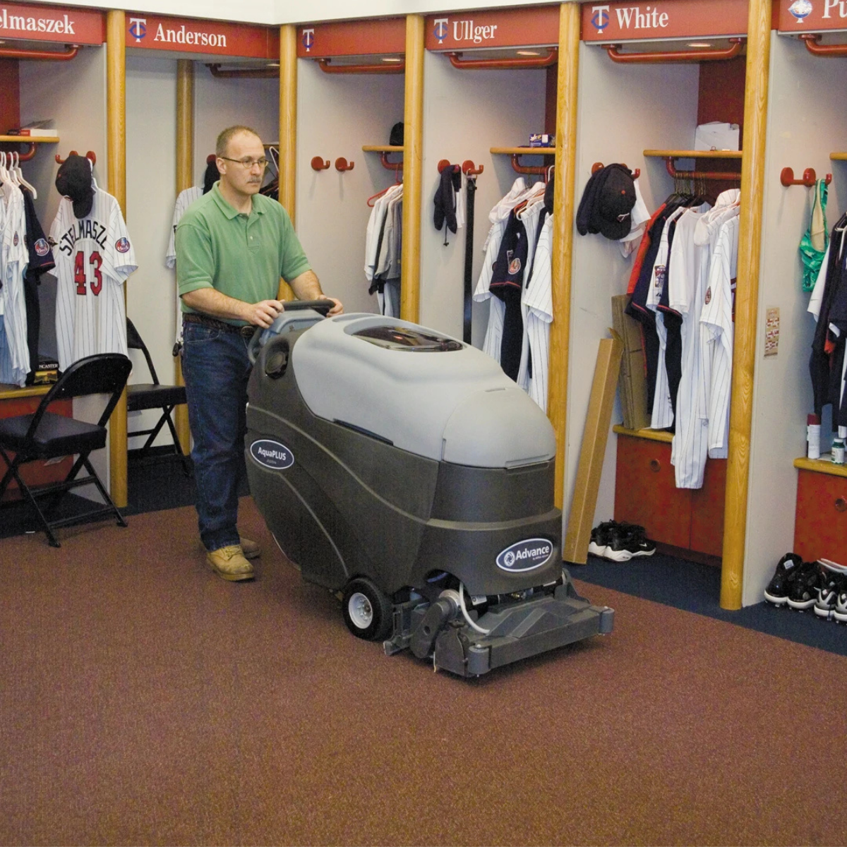 Nilfisk Advance AquaPlus AXP Battery-Operated Walk Behind Carpet Extractor - Lifestyle 2